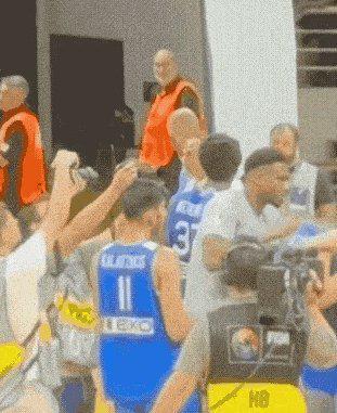 队内霸凌？字母哥希腊男篮训练期间暴击队友后脑勺
