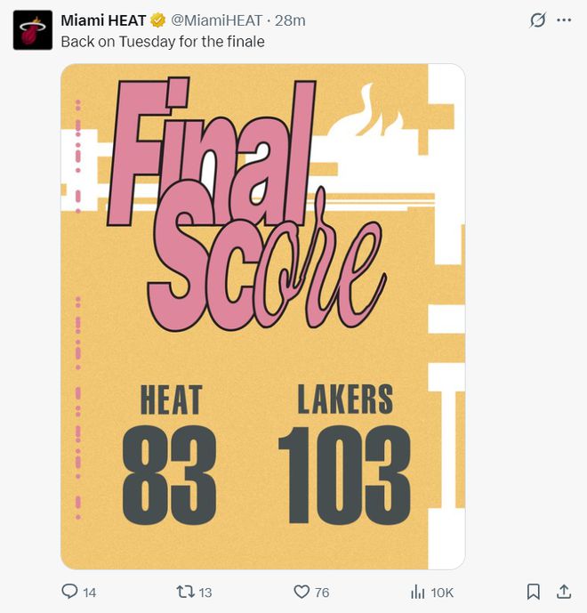 夏聯(lián)解說員都盼貝茲利留NBA！湖人官方曬釘板大帽：兩戰(zhàn)26+6封蓋