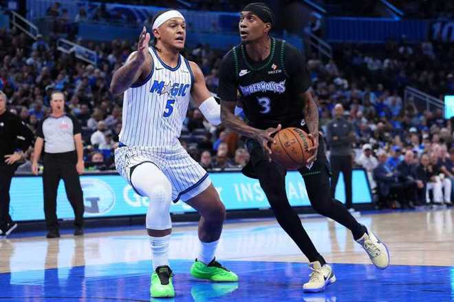 锁定西部第六！森林狼遭魔术横扫 班凯罗20+8+6香农33分