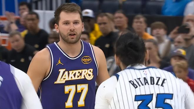 NBA官方：东契奇比塔泽技犯被撤销 卢卡对阵活塞将不会被禁赛