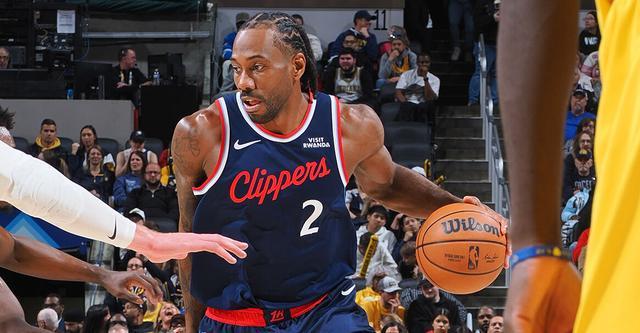 伦纳德28+8命中0.4秒制胜跳投 快船客场险胜步行者