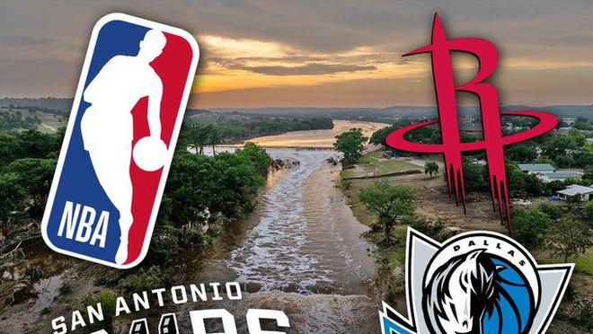 得州洪灾 火箭+独行侠+马刺联合NBA捐款超200万美元