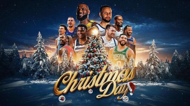 流量大战！NBA公布圣诞大战赛程，东部仅一场，西部看点十足！