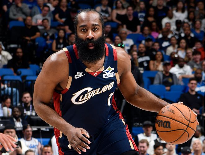 哈登30+6+8加盟新高！骑士难阻魔术5连胜 贝恩35+6+6米切尔25分