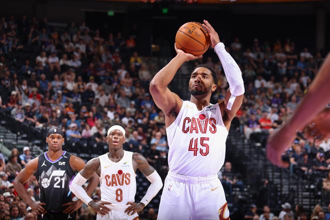 米切尔34分哈登13+6+14 骑士送爵士6连败