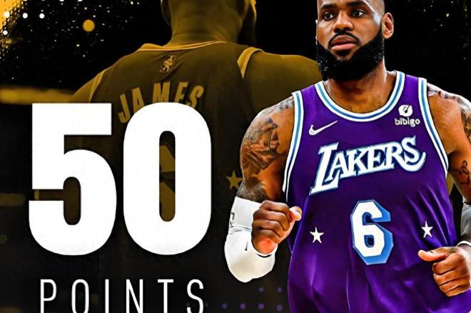 10次50+有多难？ 现役NBA仅4人达成，榜首独揽24次！