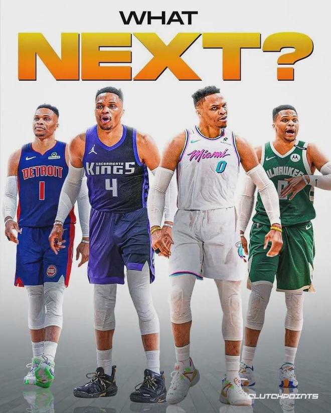 NBA无人问津！麻了，威少彻底麻了......