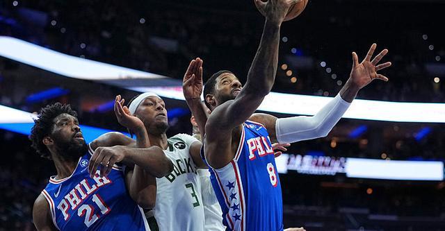 乔治9三分32分大帝29+9+5 76人胜雄鹿