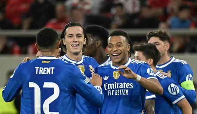 进球大战姆巴佩大四喜 皇马4-3险些爆大冷、艰难3分 终结3场不胜