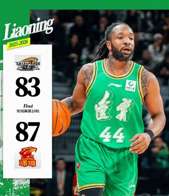 辽篮输球揪出最大毒瘤！他上场29分钟，投篮10中2，杨鸣真爱用他