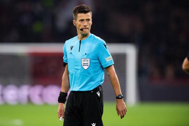 官方：法国裁判巴斯蒂安将执法欧冠巴萨vs哥本哈根