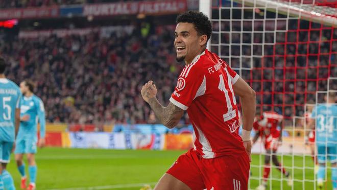 路易斯·迪亞斯：在拜仁"很開心"，準備迎接首次客場國家德比