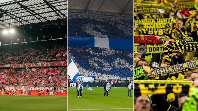 德國(guó)球隊(duì)本賽季場(chǎng)均上座人數(shù)：多特8.1萬(wàn)人第1，拜仁7.5萬(wàn)第2...