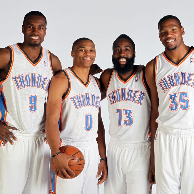 米勒建议雷霆退役4人球衣！美媒质疑哈登资格：只打7场首发没戏