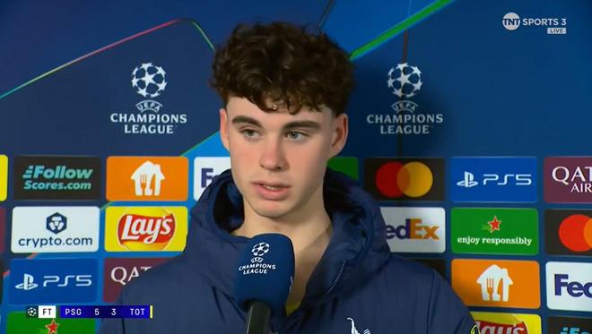 阿奇-格雷：巴黎是一支頂級球隊，我們也能從中學(xué)到很多