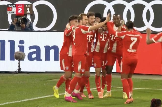 连续20场联赛进球2+，拜仁追平自己保持的德甲历史纪录...