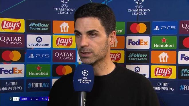 阿尔特塔:内尔高是所有人的榜样;进球的球员都很出色