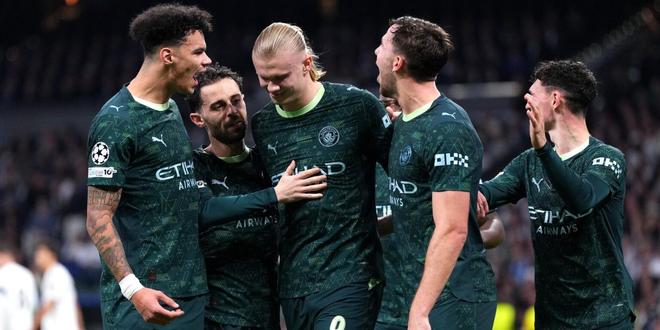 自2021年逆转巴黎以来,曼城首次在欧冠客场先丢球后取胜