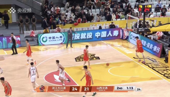 开辟历史,CBA首场潜力赛山西27-24广厦,场面冷清观众悉数离开