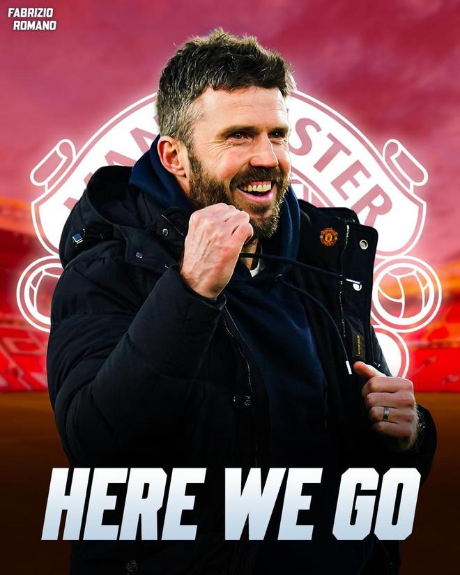 Here we go！羅馬諾：卡里克將出任曼聯(lián)臨時(shí)主帥，帶隊(duì)至賽季結(jié)束