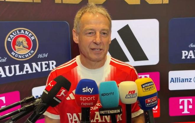 克林斯曼：凱恩能破聯賽進球紀錄；相信卡爾能參加世界杯