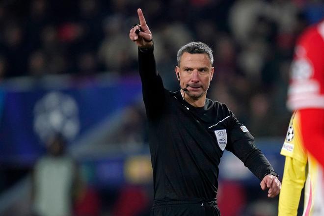 官方：斯洛文尼亞名哨溫契奇將執法歐冠第7輪馬賽vs利物浦