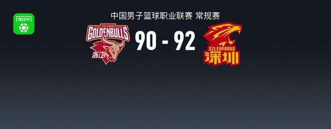 深圳92-90險勝浙江，約克準絕殺，史密斯反絕殺轟40分