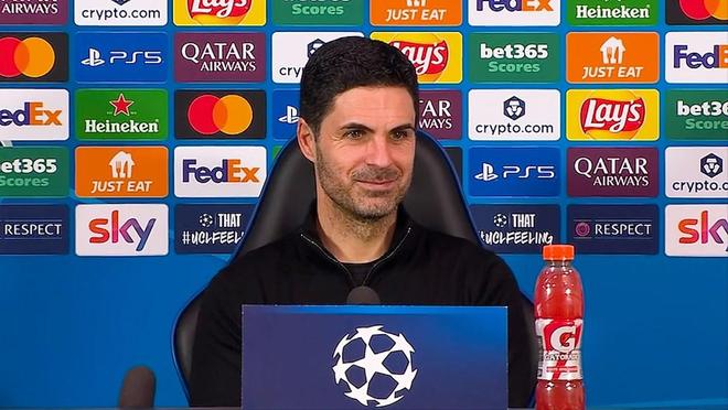 阿爾特塔：提前出線是巨大獎賞；奪冠？我們先堅持到5月