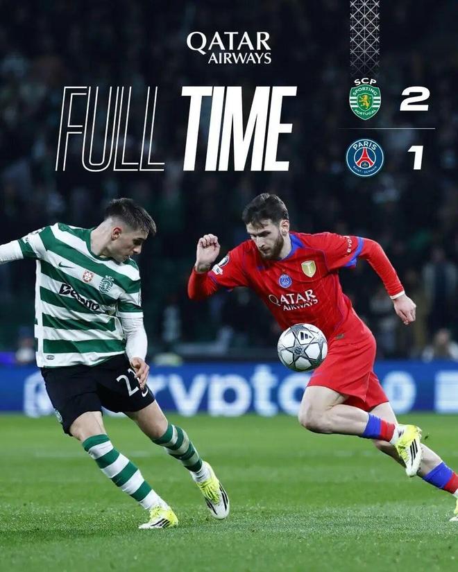 復盤巴黎1-2葡體：約克雷斯接班人擊殺冠軍，恩里克輸球很不滿