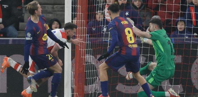 巴薩本賽季歐冠7場丟13球，跨賽季已經(jīng)連續(xù)10場歐冠失球