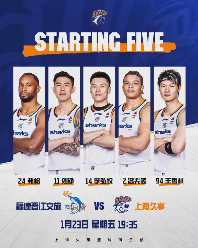 CBA常規賽第18輪，上海男籃110:80戰勝福建隊