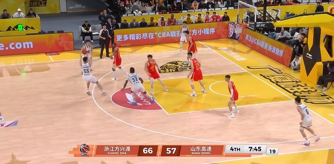 全場戰報|主力缺陣，山東高速77：86不敵廣廈，止步四連勝