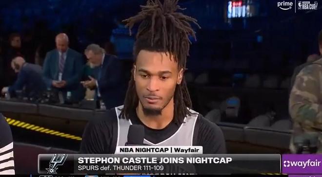 谁不是青春风暴?卡斯尔:雷霆无敌?我们马刺也觉得自己无敌