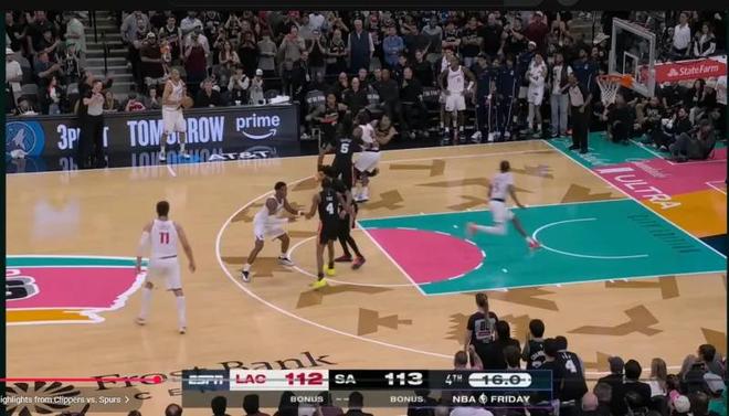 快船112-116马刺4坏消息！巴图姆卧底，马瑟林不稳，角色球员瞎打