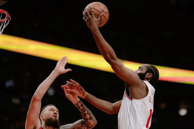 轟31+2+10！哈登拯救了我，祖巴茨賽后說出心里話，他已經憋了3年