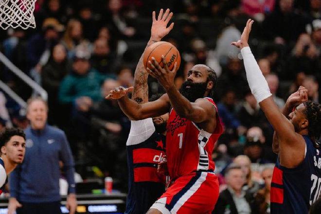 重返前十！小卡傷停快船險勝奇才奪6連勝 哈登36+7+9罰球20中18