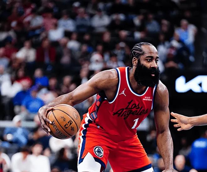 大爆冷!快船4连败,哈登7失误,状元创纪录,一战看清4大球星