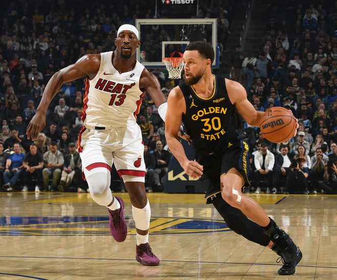 巴特勒傷退勇士大勝熱火！庫里19+11引7人上雙 波杰24分熱巴13中1