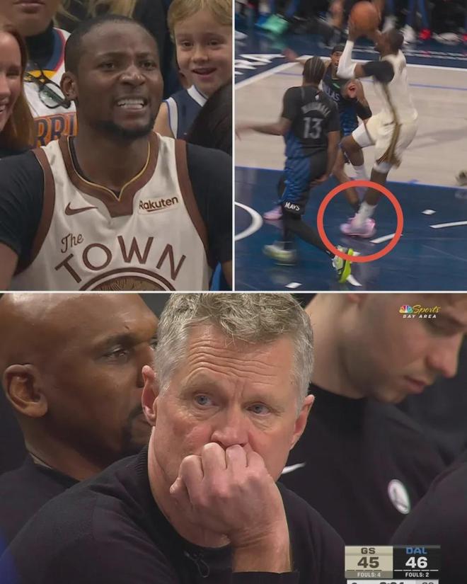 崴腳受傷！庫明加退賽！勇士生涯倒計時