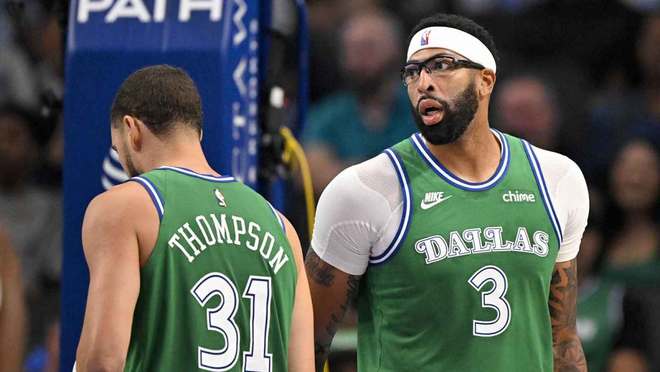 坏消息,独行侠克莱·汤普森和戴维斯双双缺席对阵快船的比赛