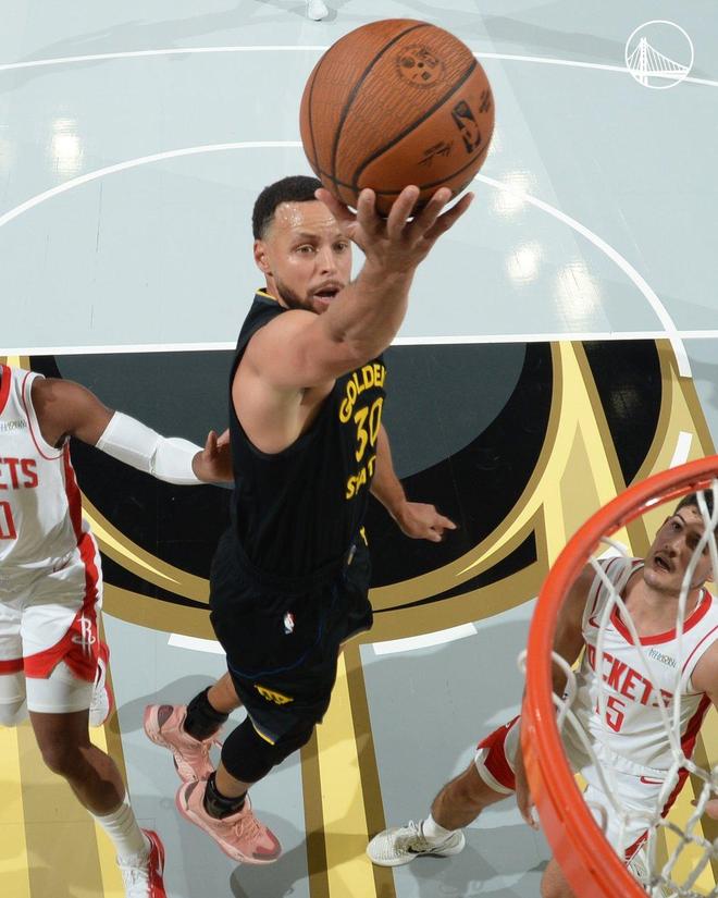 谢泼德31+9创纪录,火箭逆转勇士!库里14分伤退,阿门两双