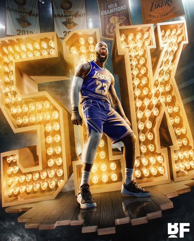 51000分里程碑！美媒再贊勒布朗GOAT 41歲后場均25.6+7.2+7.2超猛