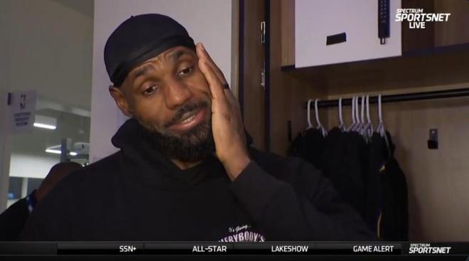 答非所問？詹姆斯笑談本賽季是否繼續留湖人：我很好，我很好