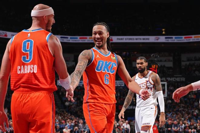 49分!太陽也沒能擋住雷霆勝利腳步,打破73勝贏球記錄指日可待?