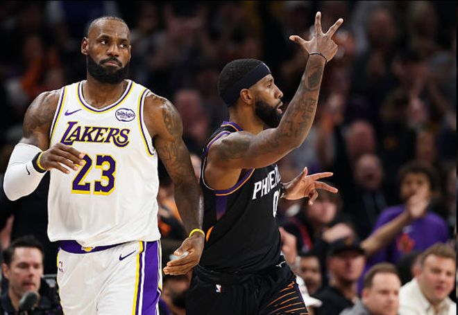 尴尬取胜?湖人最后4分钟仅1个运动战进球 全场罚球43-25领先太阳