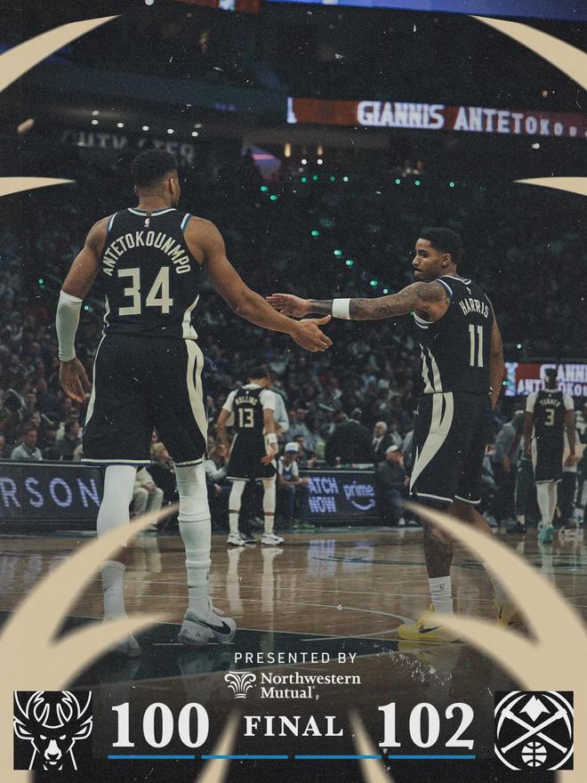 不打了！無對抗受傷！字母哥連續(xù)10年紀錄終結