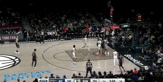 布魯克林籃網(wǎng)在主場以119-101大勝新奧爾良鵜鶘 秀杰明8分7助