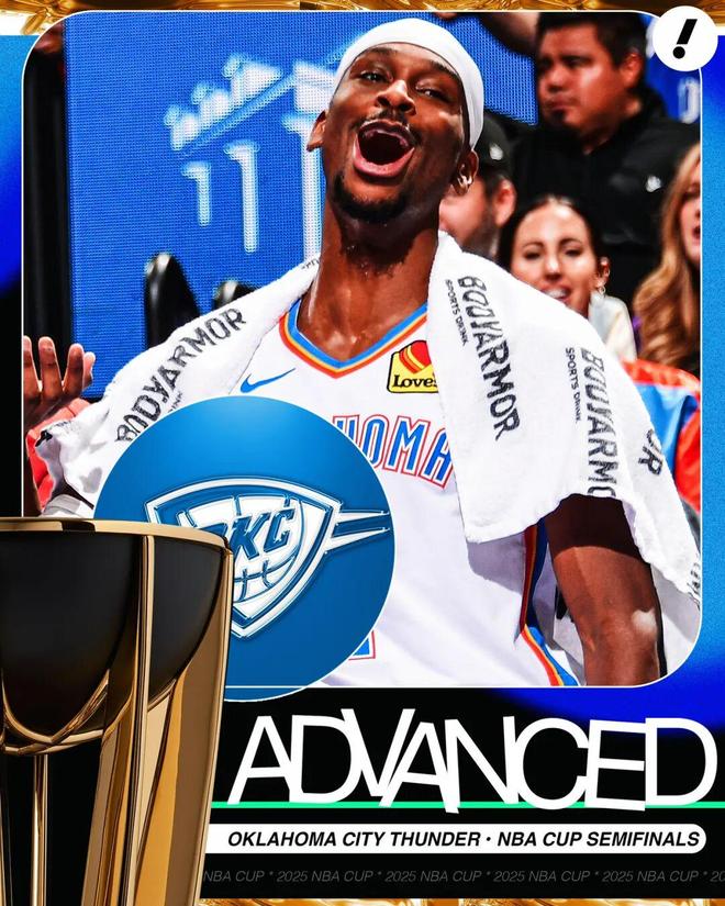 场均净胜17.5分!本赛季的雷霆,到底有多强?