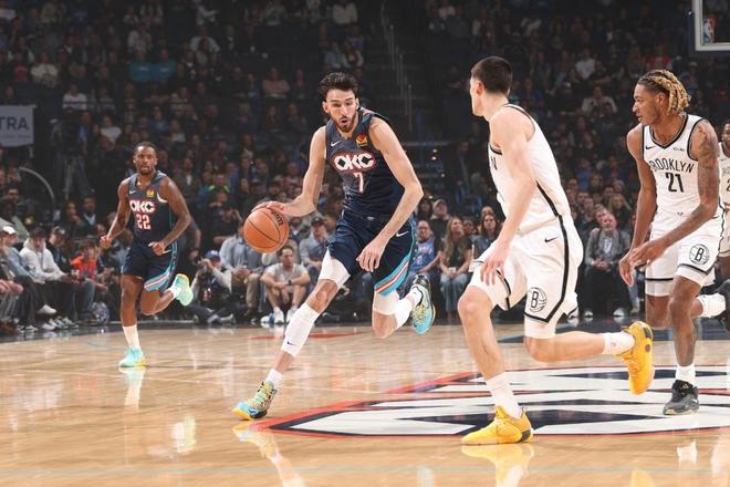 紧追联盟第一!SGA伤停雷霆爆发冲突大胜篮网 麦凯恩21分加盟新高