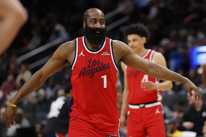 快船豪取6連勝！小卡傷缺逼出哈登殺手锏 狂轟36分7板9助夢回巔峰